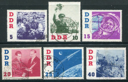 DDR / E. GERMANY 1961 Visit Of Astronaut Titov Used  Michel  863-68 - Gebruikt