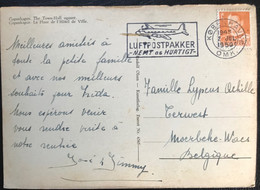 (6164) Danmark - Denmark - Copenhagen - Luftpostpakker - 1950 - Frankeermachines (EMA)