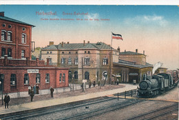 GRENZ  BAHNHOF HERBESTHAL     2 SCANS - Lontzen