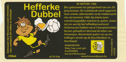 Etiket    Leysen    (  Voetbal ) - Beer