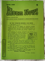 AICAM News - Notiziario Trimestrale Della AICAM - N. 6 Aprile 1998 - Meccanofilia