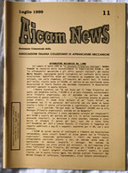 AICAM News - Notiziario Trimestrale Della AICAM - N. 11 Luglio 1999 - Meccanofilia