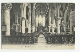 59/CPA - Roubaix - Intérieur De L'Eglise Saint Martin - Roubaix