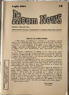 AICAM News - Notiziario Trimestrale Della AICAM - N. 19 Luglio 2001 - Meccanofilia