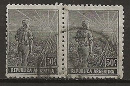 ARGENTINE: Obl., N° YT 176 X 2, Paire, TB - Otros & Sin Clasificación