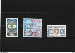 MONACO 1960 Yvert 523-525, Michel 641-643 NEUF** MNH Cote Yv 5,50 Euros - Unused Stamps