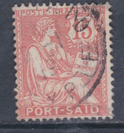 Port-Saïd N° 26  O, 15 C. Orange, Oblitération Légère, Sinon TB - Used Stamps