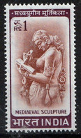 INDE - Sculpture Médiévale - N° 194 - 1966 - MNH - Ungebraucht