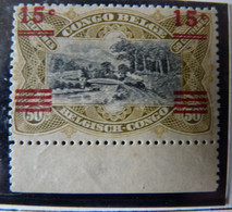 BELGIAN CONGO BELGE :  1921  - N° 87 -cu2  **  CAT: ?? ,00€      Sans Point Sous Le C De Gauche Pos.48 - Unused Stamps
