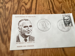 Enveloppe 1er Jour Saint-pierre Et Miquelon 1976 - Used Stamps