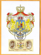 2022 Moldova  MAXICARD 100 King Ferdinand I "the Unifier" And Of Queen Maria As Rulers Of Greater Romania - Moldova
