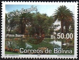 Bolivia 2018 ** CEFIBOL 2335 Issued 2007 ECOBOL CB #1993 Plaza Sucre, Authorized AgBC. 1,058 Known. - Bolivia