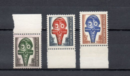 POLYNESIE  TAXE  N°  1 à 3   NEUFS SANS CHARNIERE COTE  2.90€   MASQUE - Timbres-taxe