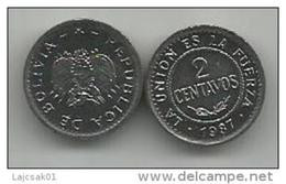 Bolivia 2 Centavos 1987. UNC KM#200 - Bolivia