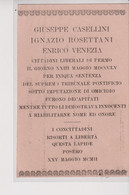 FERMO CARTOLINA COMMEMORATIVA  1911 - Fermo