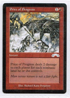 MAGIC The GATHERING  "Price Of Progress"---EXODUS (MTG--157-2) - Sonstige & Ohne Zuordnung