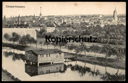 ALTE POSTKARTE SANGERHAUSEN PANORAMA 1917 Feldpost Ansichtskarte AK Cpa Postcard - Sangerhausen