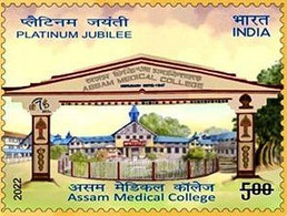 INDIA New ** 2022 Assam Medical College , Education, Health, Dieases , Doctor, Nurse, Healthcare MNH (**) Inde Indien - Ungebraucht