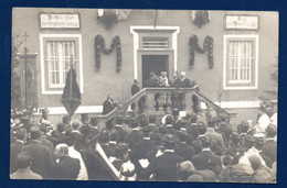 Luxembourg. Ettelbruck. Cérémonie Devant L'ancien Presbytère. Carte-photo Chr. Krantz. - Ettelbrück