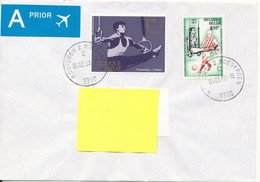 Belgium Cover Sent To Denmark 5-2-2002 Topic Stamps - Covers & Documents