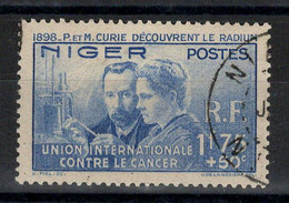 Niger - YV 63 Oblitéré , Curie , Cote 28 Euros , Pas Courant - Gebraucht