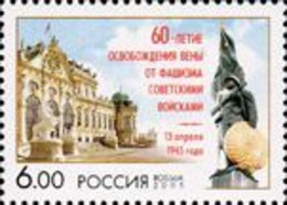 Russia 2005 60th Of The Liberation Of Vienna From Fascism By Soviet Troops Stamp Mint - Timbres