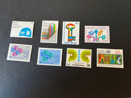 (stamp 6-10-2022)  Mint / Neuf - United Nations - Selection Of 8 Stamps - Sonstige