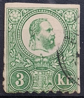 HUNGARY 1871-72 - Canceled - Sc# 8 - Gebraucht