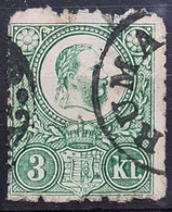 HUNGARY 1871-72 - Canceled - Sc# 8 - Gebruikt