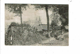 Cpa Village De VILLETHIOU St Amand Longpré Philatélie Carte Taxée 1907 - Saint Amand Longpre