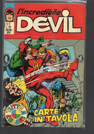 BIG - DEVIL (Corno 1972) N. 57 CARTE IN TAVOLA. Usato. - Super Heroes
