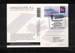 Canada 2010 Olympic Games Vancouver - Main Media Center Interesting Postcard - Winter 2010: Vancouver