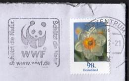 Germany Briefzentrum 20 2017 / WWF Panda Bear, Protect The Nature, Schutzt Die Natur / Machine Stamp ATM / Narzisse - Lettres & Documents