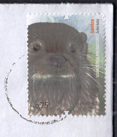 Portugal 2016 / Mammalian Predators Lutra Lutra Eurasian Otter 0.75 € - Storia Postale