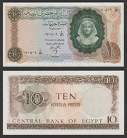 Egypt - 1964 - ( 10 EGP - Pick-41 - Sign #14 - ZENDO ) - UNC - Egitto