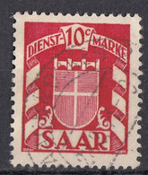 SAAR- SARRE - 1949 - Yvert Servizio 27 Usato. - Service