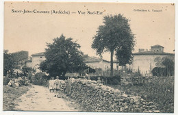 CPA - SAINT-JEAN-CHAMBRE (Ardèche) - Vue Sud Est - Sonstige & Ohne Zuordnung