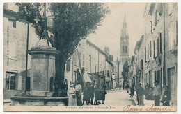 CPA - VERNOUX (Ardèche) - Grande Rue - Vernoux