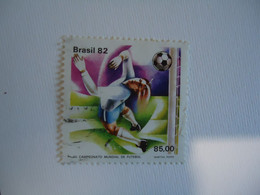 BRAZIL  USED STAMPS   FOOTBALLS BRAZIL 1982 - Copa America