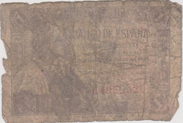 Espagne - Billet De 1 Peseta - Isabella La Catolica - 15 Juin 1945 - P128a - 1-2 Peseten