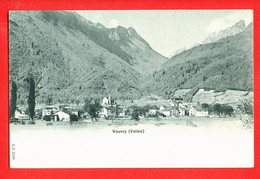 9498 - SUISSE - VOUVRY - DOS NON DIVISE - Vouvry