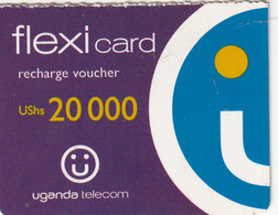 PREPAID PHONE CARD UGANDA PICCOLO FORMATO (CV6470 - Ouganda