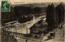 CPA Bords De Seine - Au Pont De BILLANCOURT - Octroi De BOULOGNE (581415) - Boulogne Billancourt