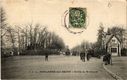 CPA BOULOGNE-sur-SEINE - Grille De St-CLOUD (581377) - Boulogne Billancourt