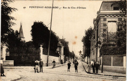 CPA FONTENAY-sous-BOIS - Rue Du Clos D'Orléans (659350) - Fontenay Sous Bois