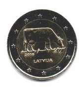 2016 - Lettonia 2 Euro Settore Agroalimentare/mucca     ------ - Lettonia