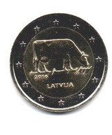 2016 - Lettonia 2 Euro Settore Agroalimentare/mucca     ------ - Lettonie