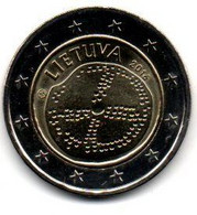 2016 - Lituania 2 Euro Cultura Baltica     ------ - Litouwen