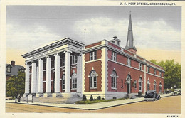 GREENSBURG - Pennsylvanie Pennsylvania - CPA - U.S. Post Office - Poste Postes - - Pittsburgh