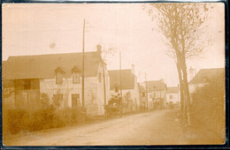 C Photo 65  -  Aureilhan Route De Bours ! Attelage Oblitération De Tarbes Du 5/7/1911 Au Dos - Aureilhan Semeac